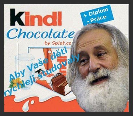 Obrázek kindl cokolada