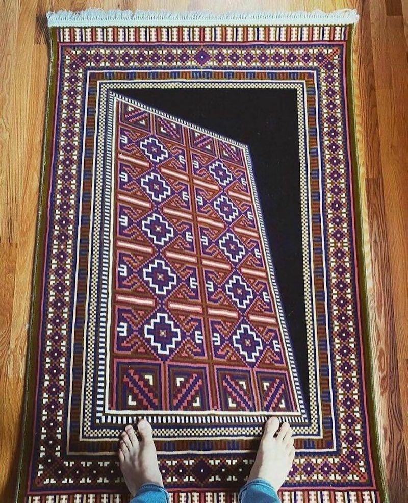 Obrázek klamny koberec