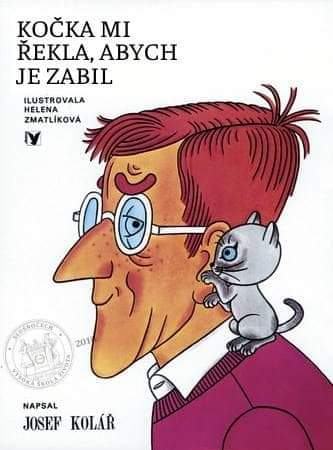Obrázek kniha s kocourkem