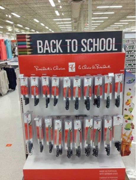 Obrázek knives for school kids
