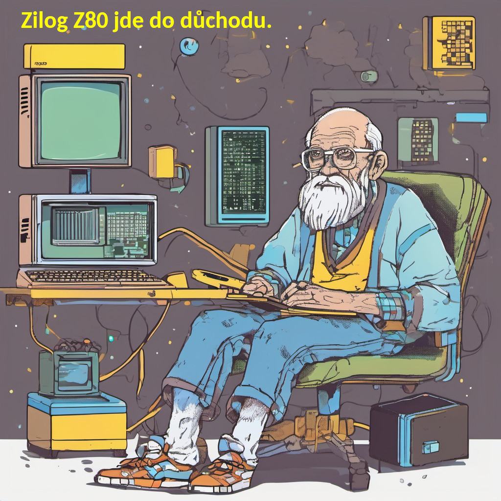Obrázek konci jedna era pocitacu - Z80 jde do duchodu