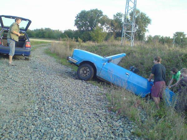 Obrázek konec skody 120 kabrio