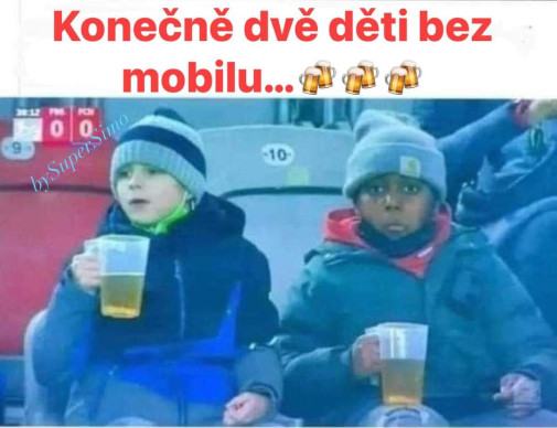 Obrázek konecne deti bez mobilu