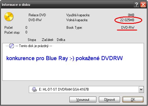 Obrázek konkurence Blue-Ray