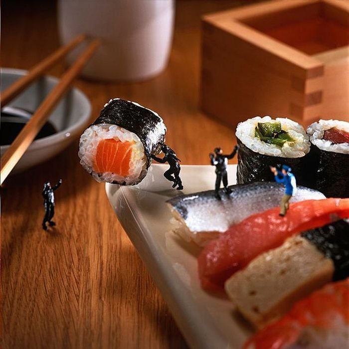 Obrázek kradez sushi