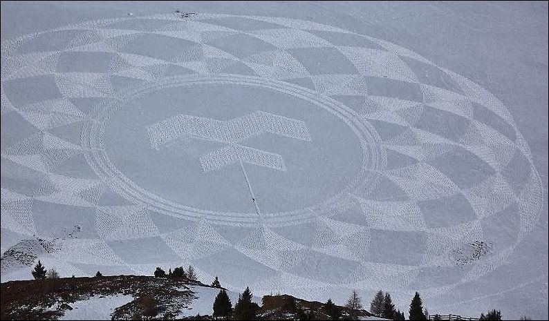 Obrázek kruhy v snehu5