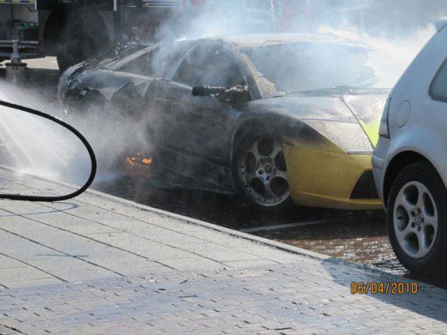 Obrázek lambo in fire 5