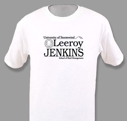 Obrázek leeroy-jenkins-t-shirt