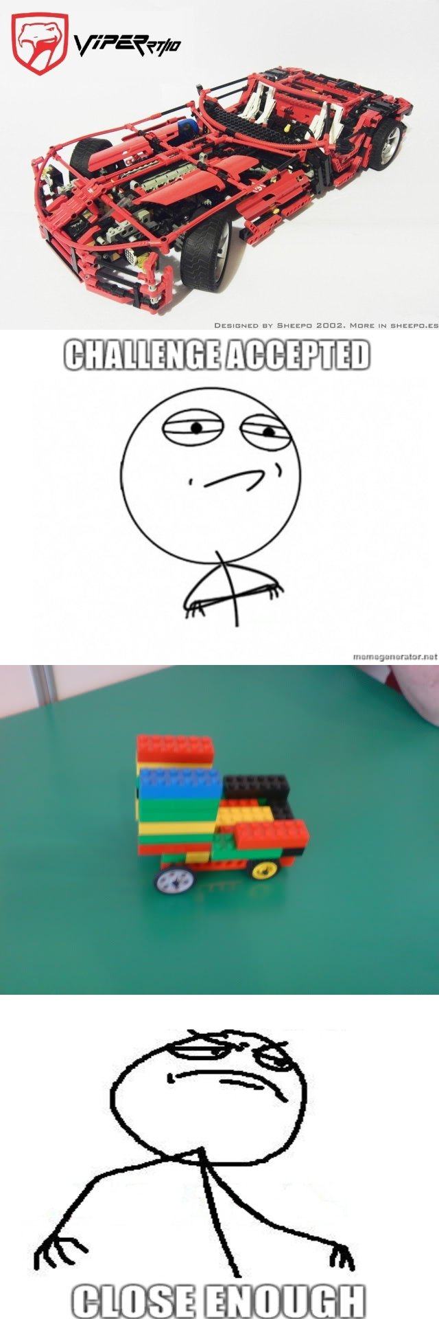 Obrázek lego-auto