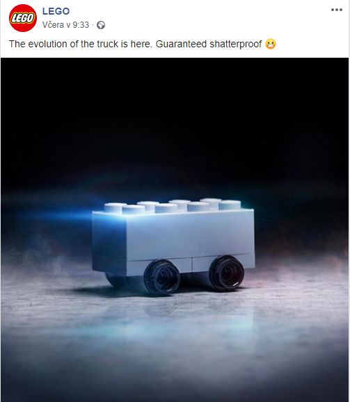 Obrázek lego cybertruck