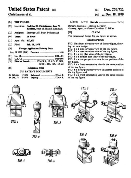 Obrázek lego patent