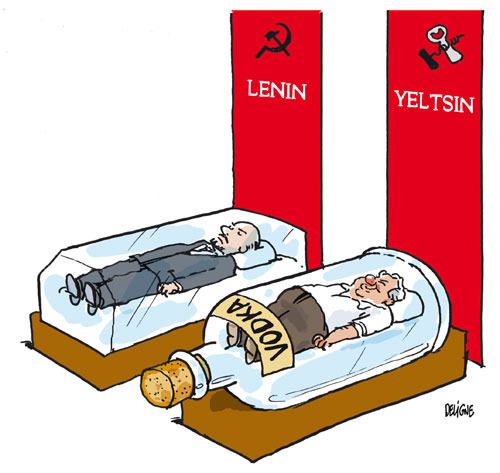 Obrázek lenin yeltsin