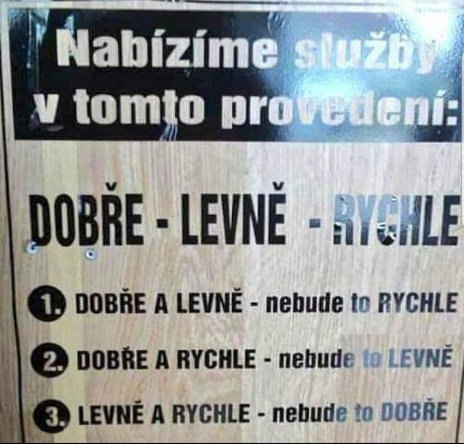 Obrázek levne rychle dobre