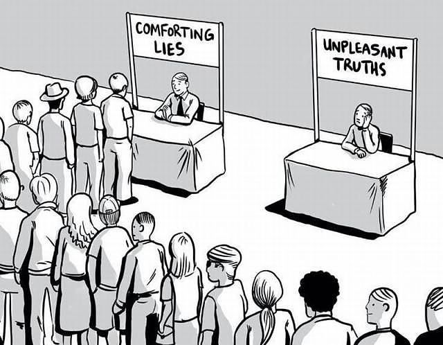 Obrázek lies vs truths