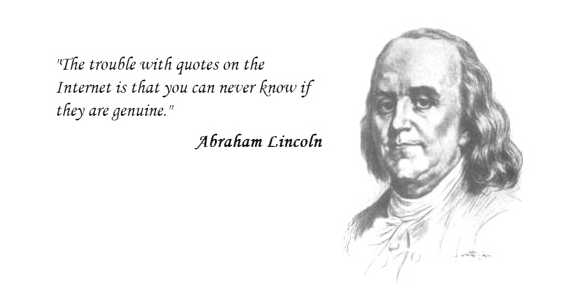 Obrázek lincoln quote