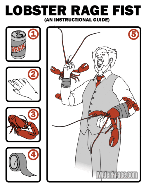 Obrázek lobster fist