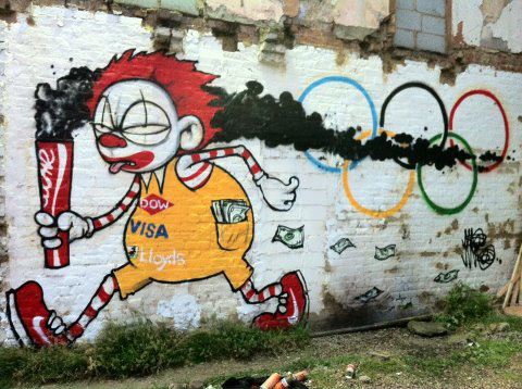 Obrázek london olympic games 2012 graffiti