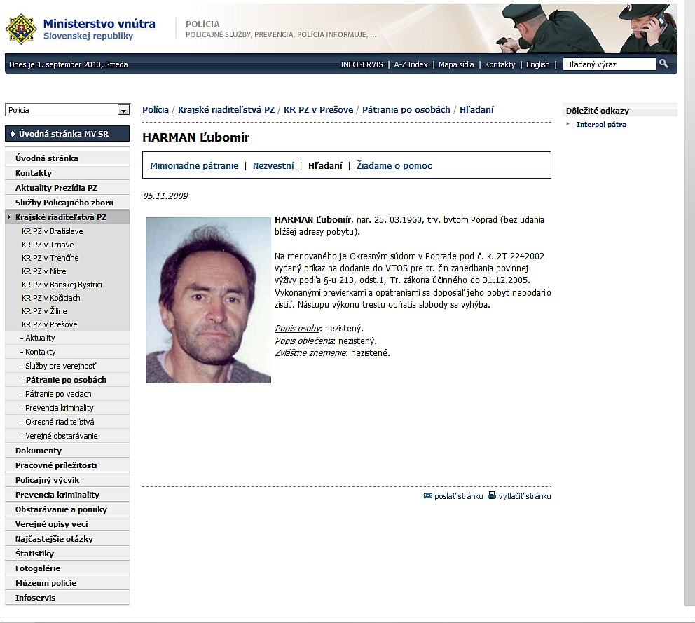 Obrázek lubomir ostrostrelec hladacka
