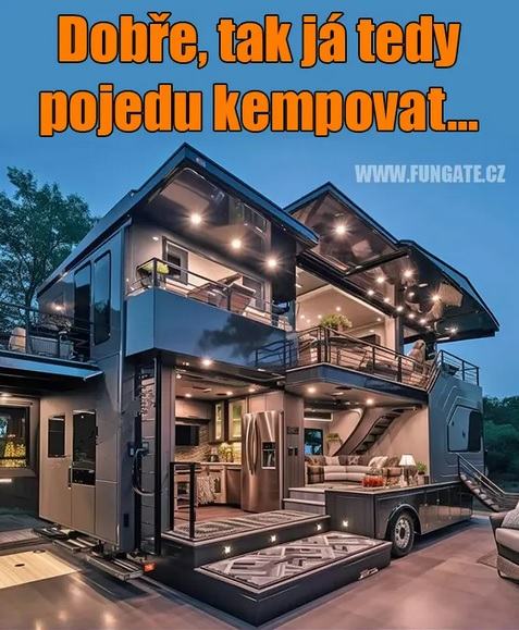 Obrázek luxusni karavan drazsi nez domek