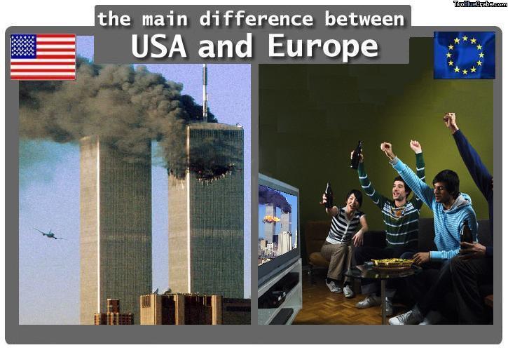 Obrázek main diference between USA and EU