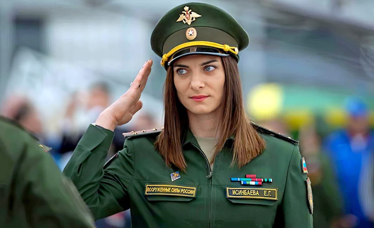Obrázek majorka Isinbajevova