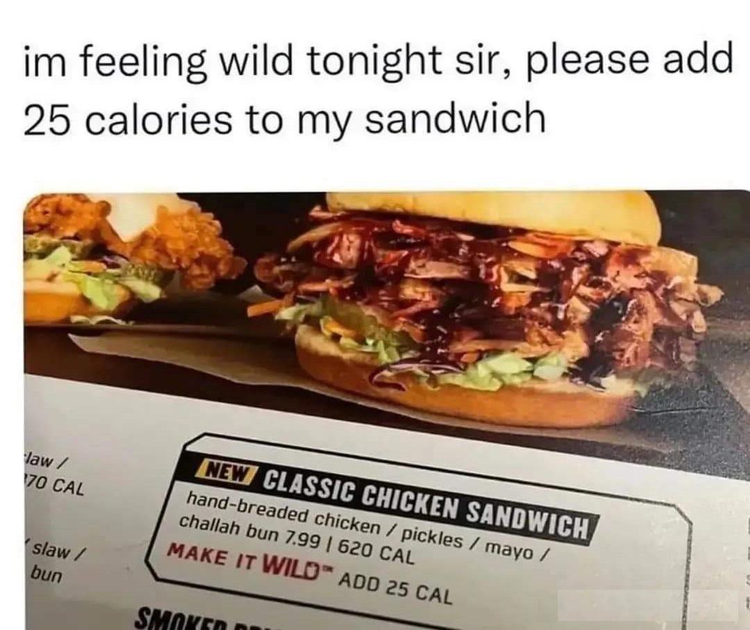 Obrázek make chicken sandwich wild