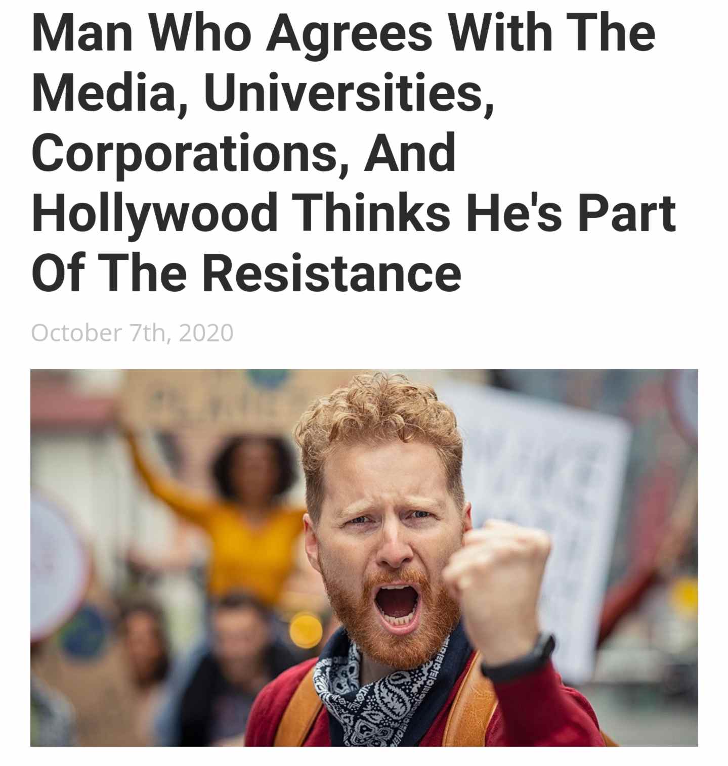 Obrázek man of today