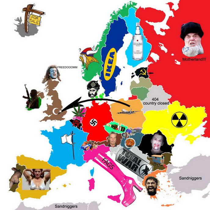Obrázek map of europe