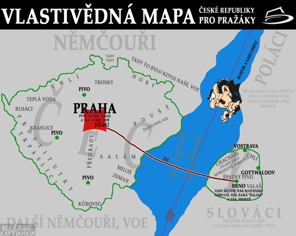Obrázek mapa pro prazaky
