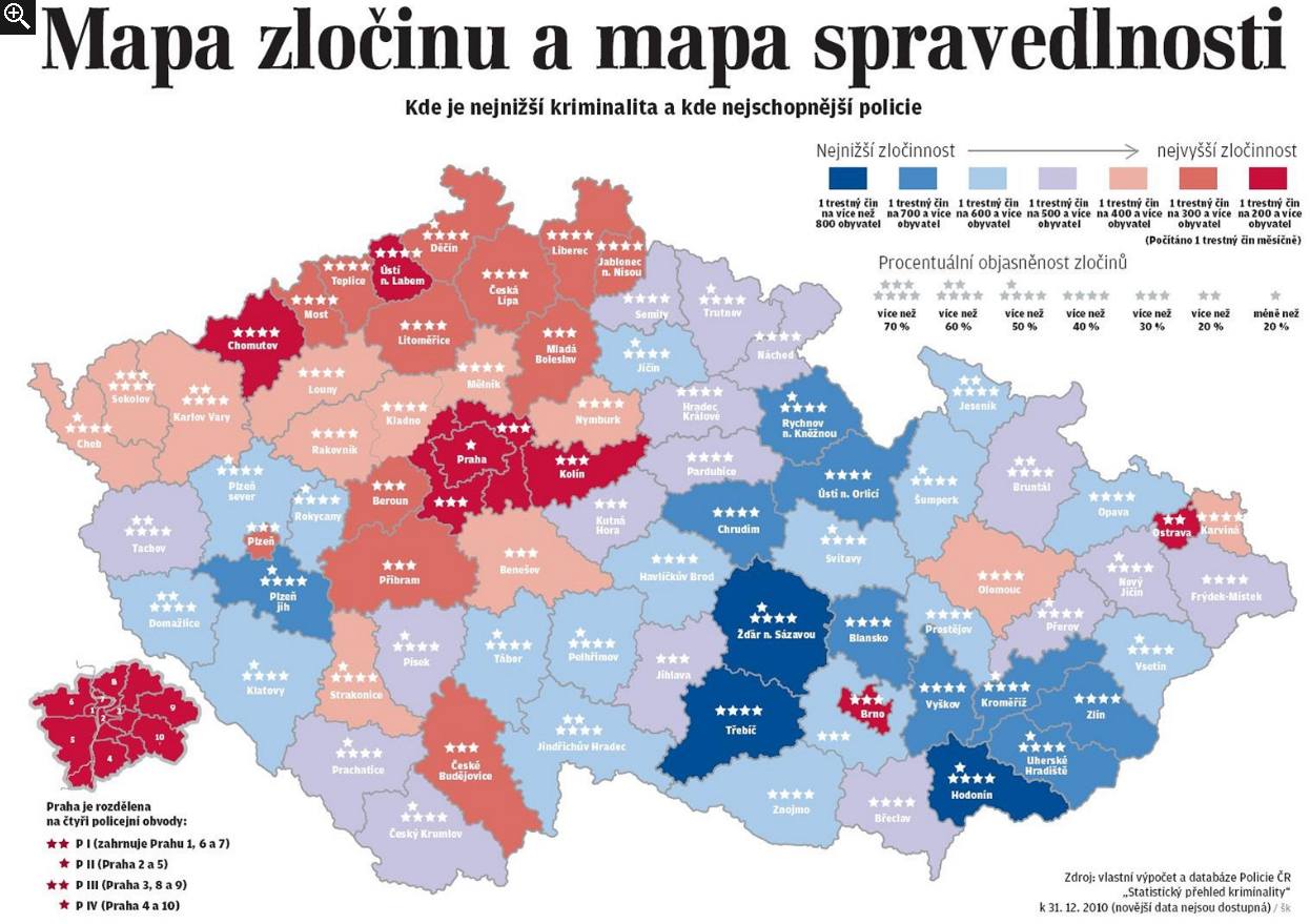 Obrázek mapa zlocinu a spravedlnosti