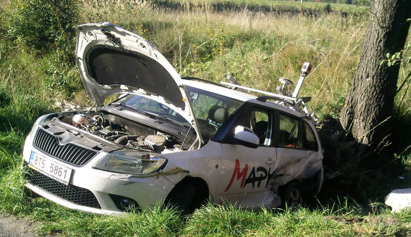 Obrázek mapy.cz v prikopu