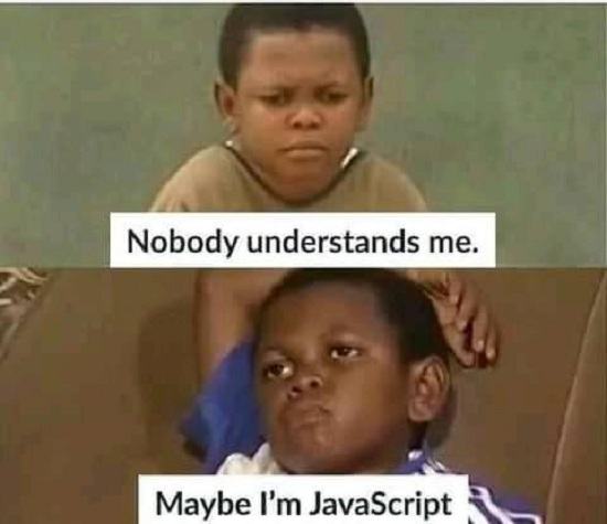 Obrázek maybe I am JavaScript