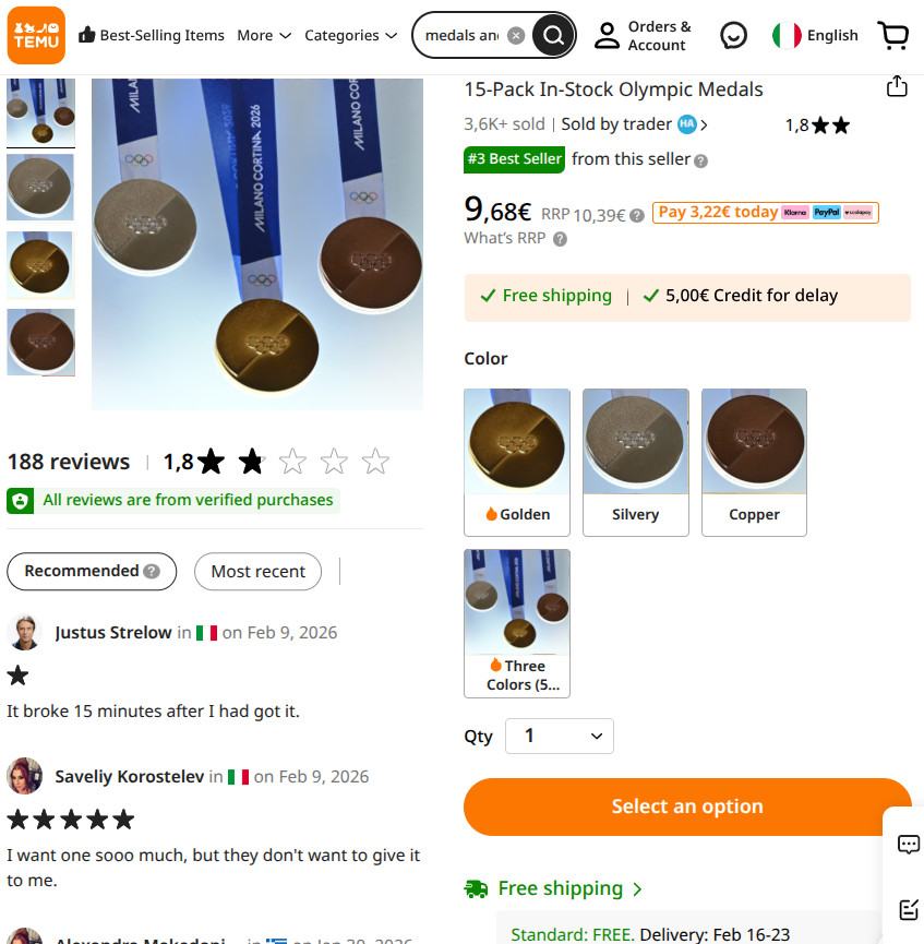 Obrázek medaile&nbsp;z&nbsp;temu