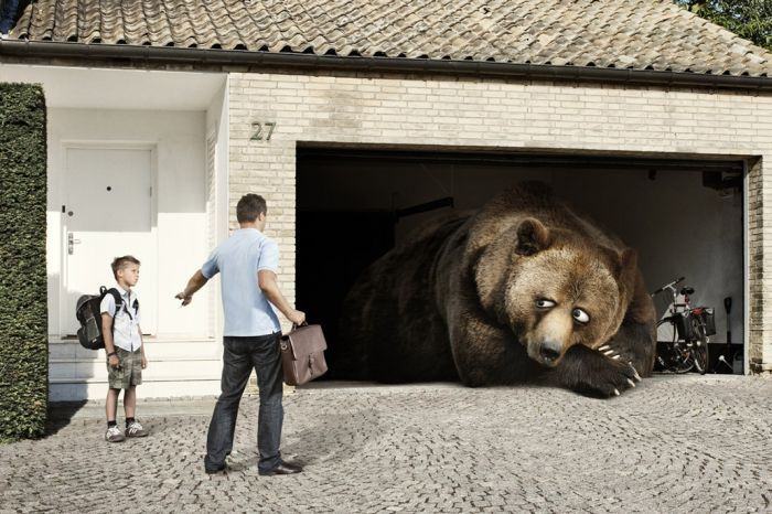 Obrázek medvedi garaz