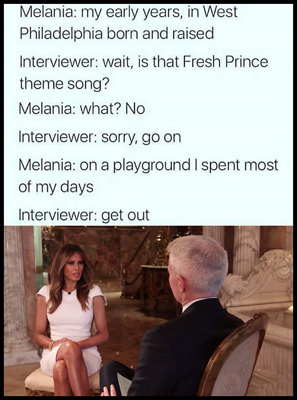 Obrázek melania interview