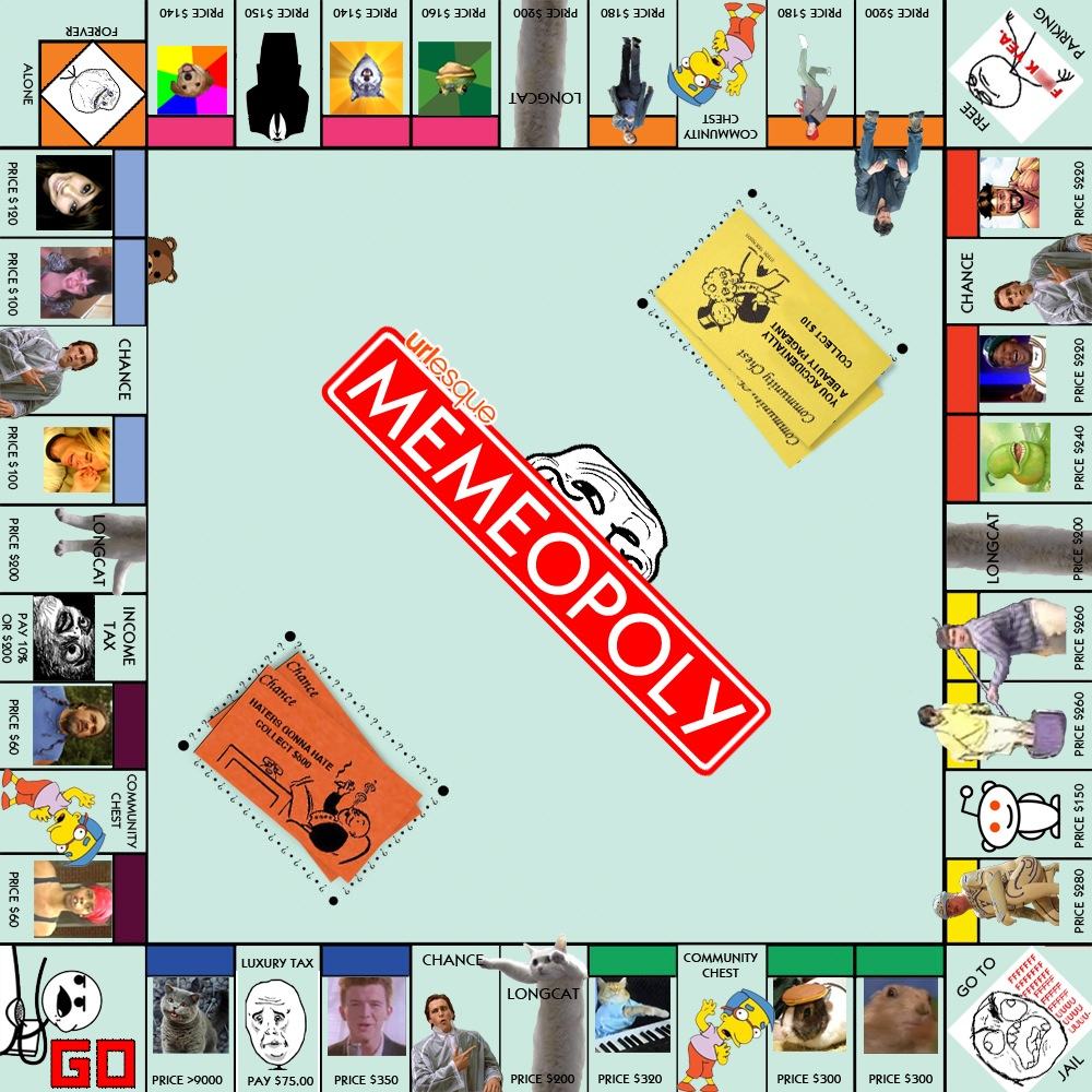 Obrázek memeopoly-board