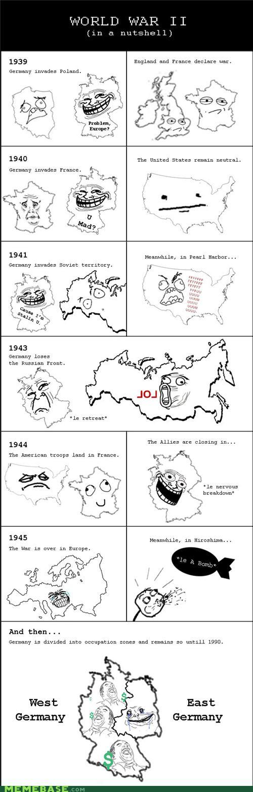 Obrázek memes-world-war-ii-in-a-nutshell