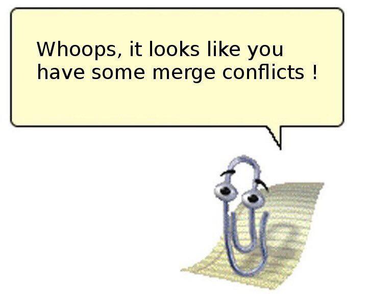 Obrázek merge conflicts