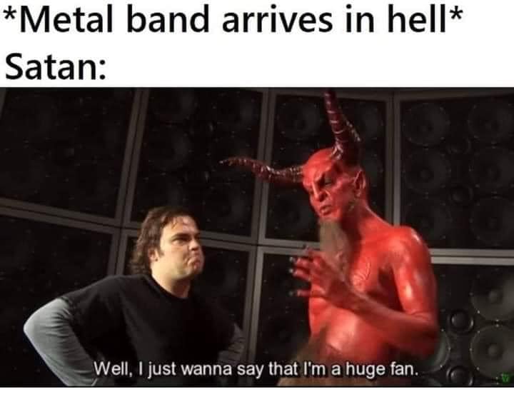 Obrázek metal band in hell