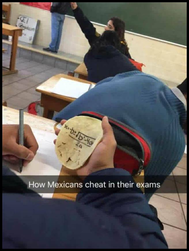Obrázek mexicans cheat  