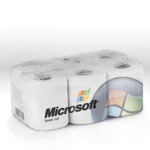 Obrázek microsoft toilet rolls