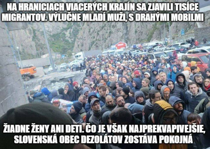 Obrázek migranti z RF