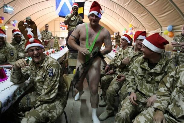 Obrázek military Santa