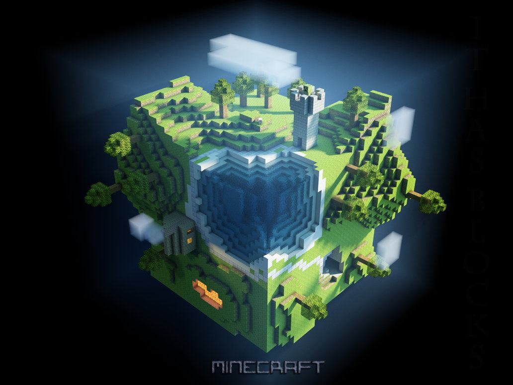 Obrázek minecraft cube