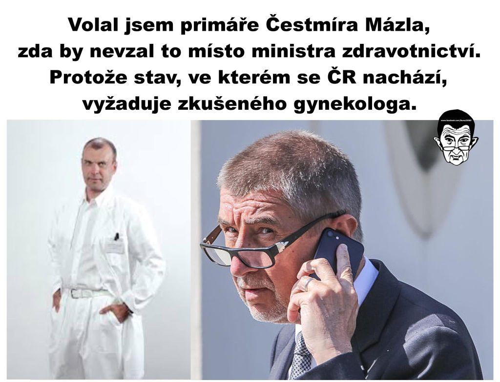 Obrázek ministr zdravotnictvi pro stavajici stav cr