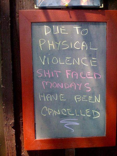 Obrázek mondays cancelled