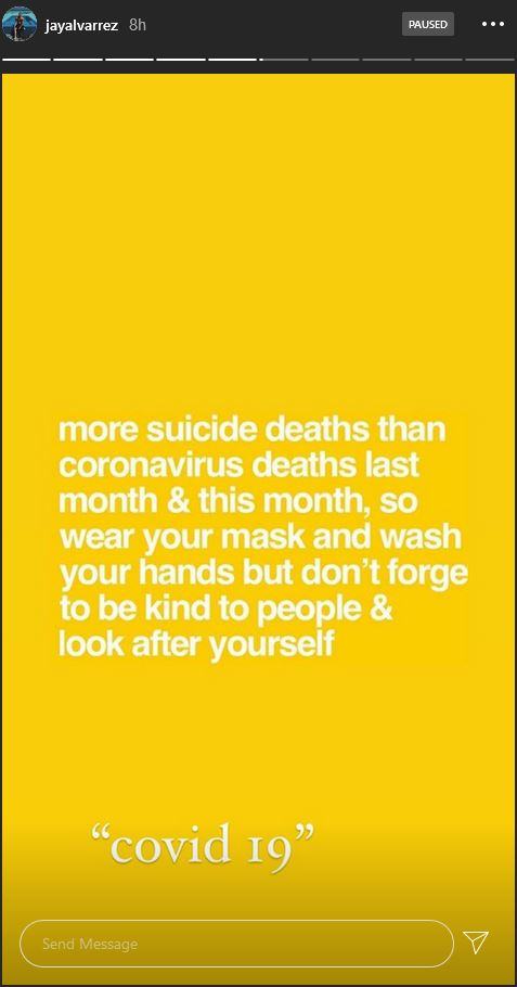 Obrázek more suicide deaths than covid deaths last month