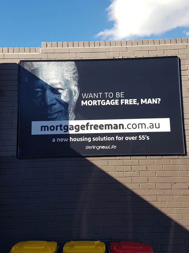 Obrázek mortgage free man