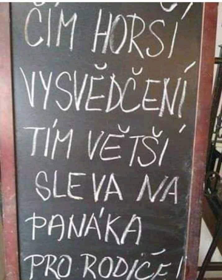 Obrázek motivace k vysvedceni