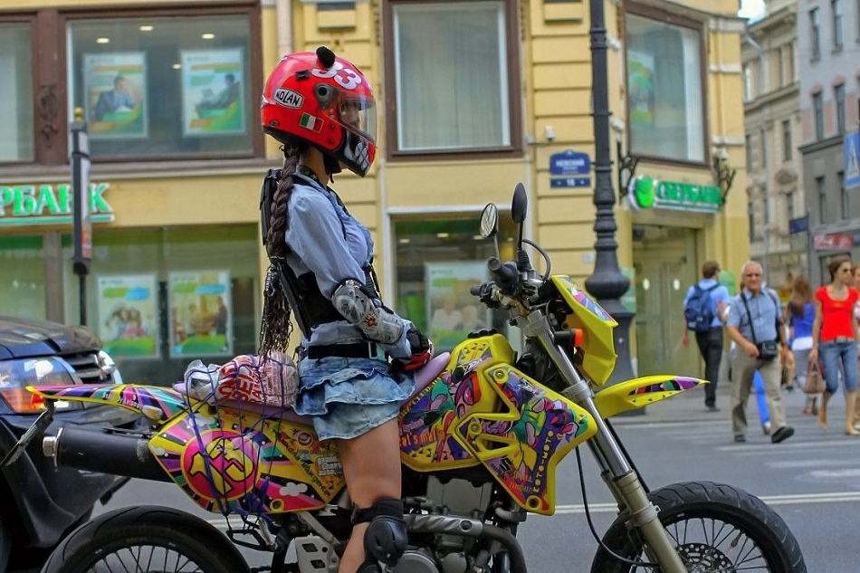 Obrázek moto kawaii   